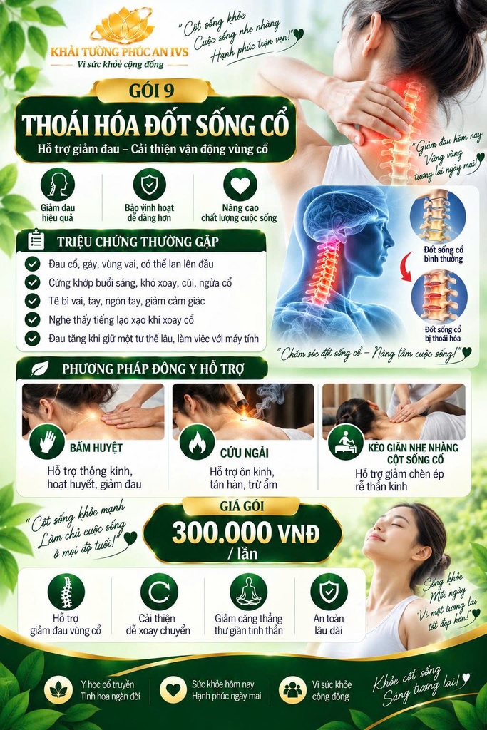 GÓI 09 - Thoái Hóa Đốt Sống Cổ