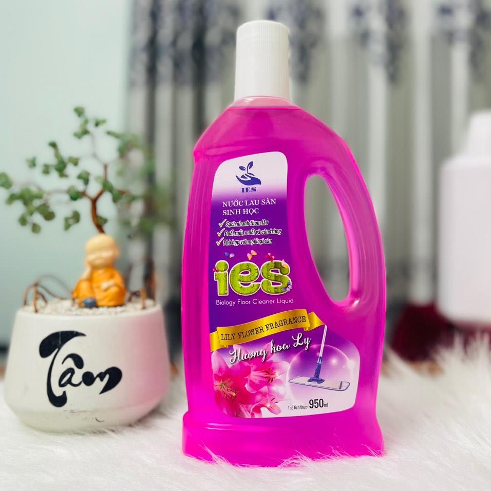 [IVS0009] Nước lau sàn sinh học IES hương hoa ly 950ml