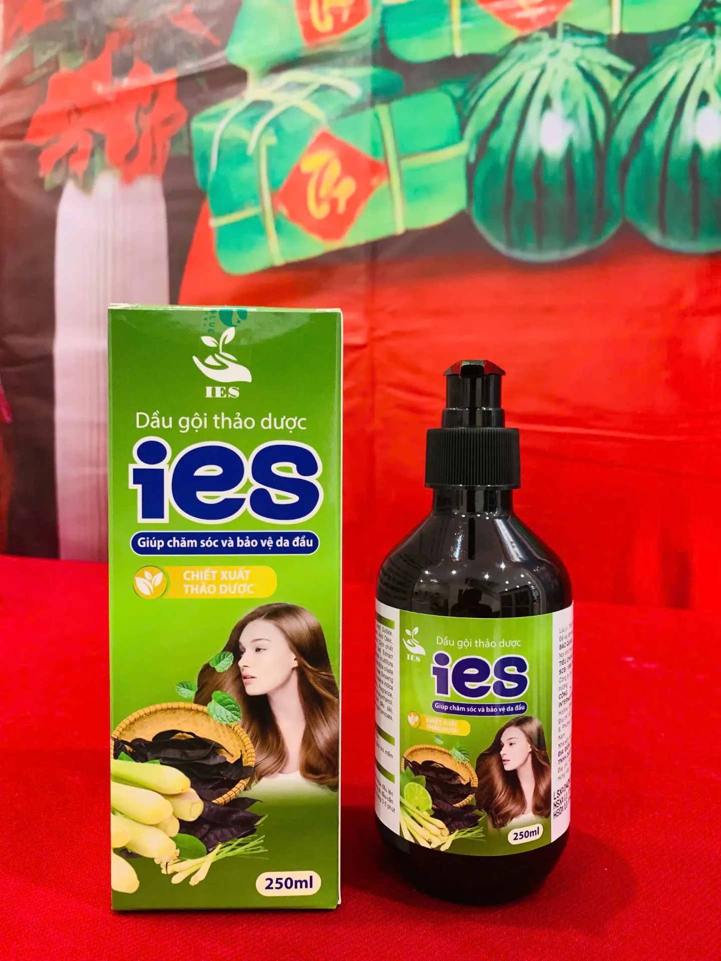 [IVS0028] DẦU GỘI THẢO DƯỢC IES (250ml)