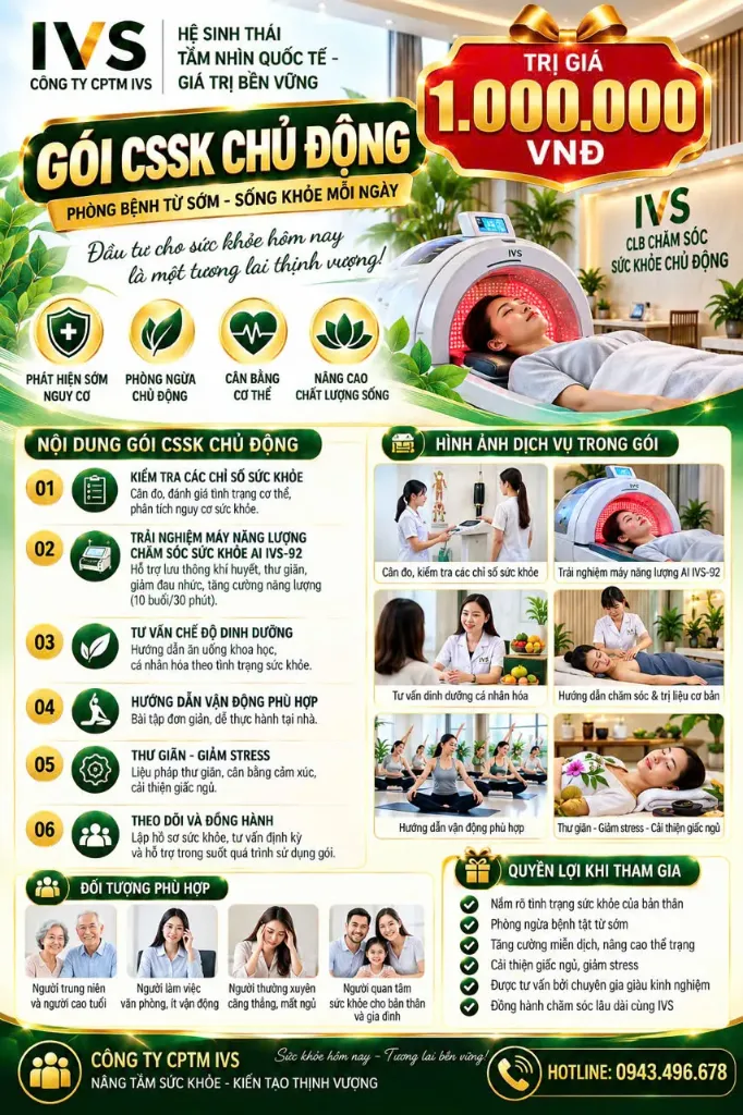 Gói chăm sóc sức khỏe chủ động